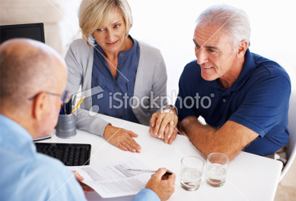 Image of accountant with couple